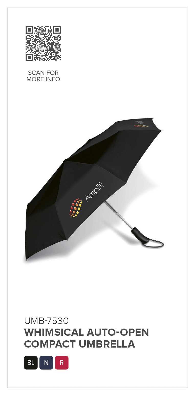 Whimsical Auto-Open Compact Umbrella CATALOGUE_IMAGE